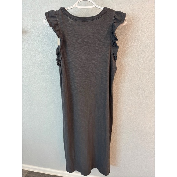 Universal Thread Gray Ruffle Sleeve Dress - Picture 2 of 3